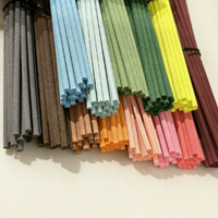 Bâtonnets diffuseurs de parfum en fibres colorées Lovsens, longue durée, sans flamme, pour diffuseur d'arômes