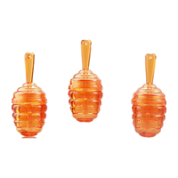 Emballage de gloss à lèvres spécial en forme de miel, en plastique ABS, contenant vide pour baume à lèvres, tube de rouge à lèvres cosmétique pour maquillage