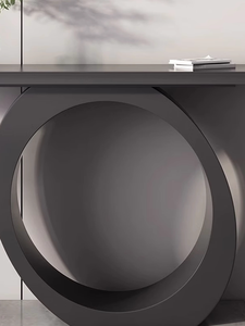 Consolle Ultra-Sottile in Lastra di Roccia di Lusso Leggero, Stile Italiano Moderno, di Fascia Alta per Ingresso, Creativa per Hotel e Ingressi a Parete - Product Image 5