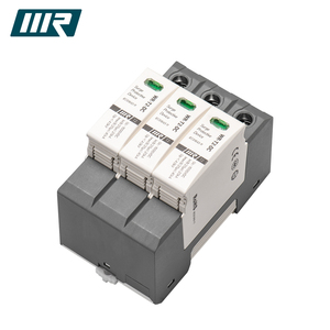 Dispositivo di <span class=keywords><strong>Protezione</strong></span> da Sovratensioni DC WRDZ, 500-1500Vdc, 3 Poli, SPD 40kA 4.0kV - Product Image 4