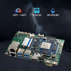 Placa Base Industrial Integrada RK3588 ARM, Compatible con SOMSBC Rockchip, Computadora con Sistema Android 4K AI IOT PC RK3588 ARM - Product Image 3