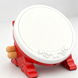 Manette de batterie filaire de 1,8 m avec deux baguettes pour le jeu Taiko IINE, compatible Nintendo Switch/<span class=keywords><strong>PS4</strong></span>/PC - Product Image 4