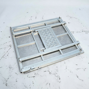 Barrera de Control de Multitudes para Eventos, Barrera Resistente Plateada, Sistema de Guía de Multitudes para Eventos Públicos - Product Image 1