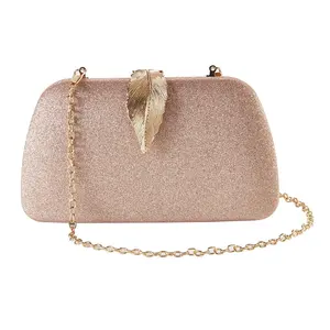 Wholesale manufacturers custom pu leather purse ladies women fashion luxury Evening Clutch Bag shoulder bag handbag