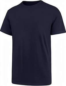 T-shirt de baseball vintage pour homme, 100 % polyester, tricoté, motif lettres, logo principal, marque textuelle, col rond, coupe classique, manches courtes - Product Image 2