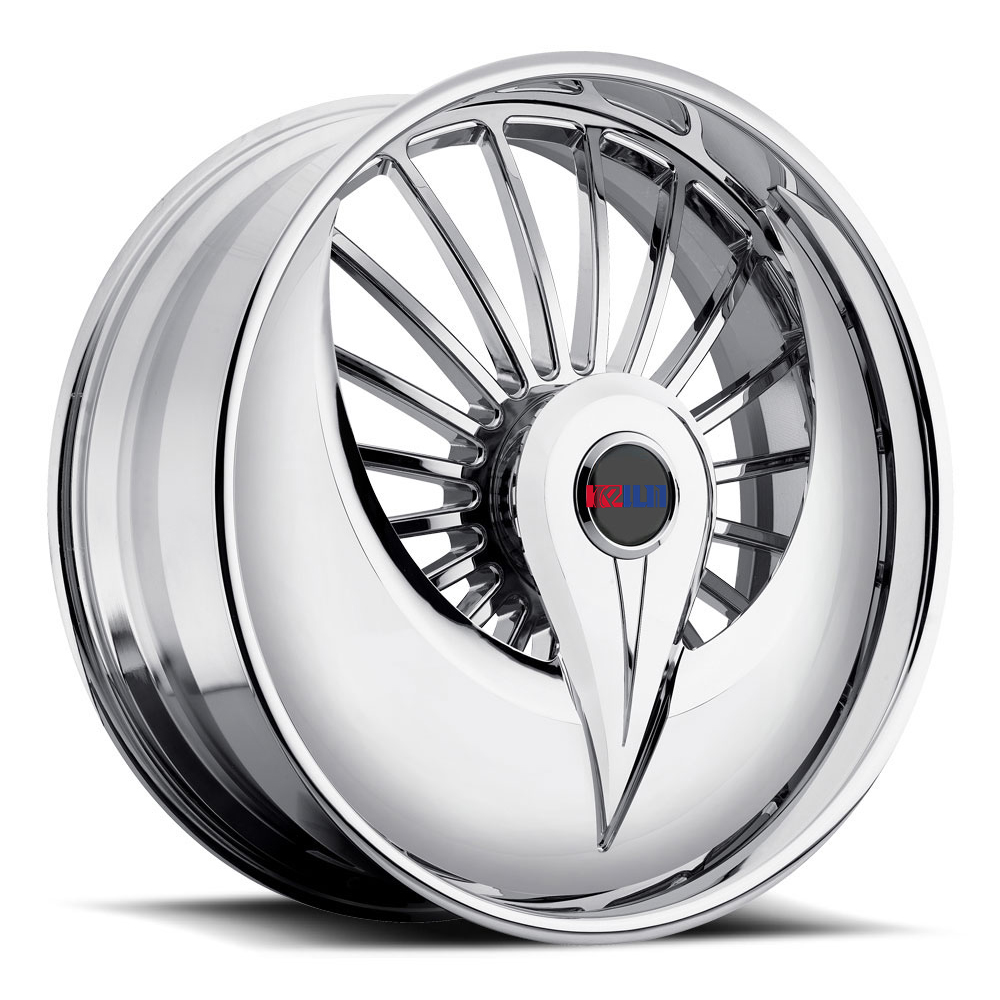 Custom DUB 26 Inch Forged Spinner Wheels - Chrome Aluminum Alloy 
