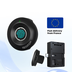 Tediton sécurité sans clé électronique pouce Invisible biométrique empreinte digitale armoire meubles intelligent casier serrure tiroir serrures - Product Image 1