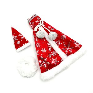 Vente en gros <span class=keywords><strong>30</strong></span> <span class=keywords><strong>cm</strong></span> poupée vêtements de Noël habiller jeu accessoires enfants fille jouet robe tenue ensemble de vêtements pour bébé poupée commune - Product Image 5