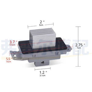 Chevrolet Heater <b>Blower</b> Motor Resistor 19260762 Metal Heating Component <b>Car</b> Electrical Part - Product Image 3
