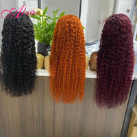 Perruques de cheveux humains lisses naturels de 30, 38, 40 pouces pour femmes noires, pré-épilées avec baby hair, perruques frontales HD sans colle, vente en gros