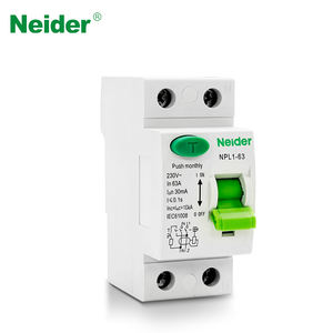 NPL1-63 RCCB磁気リレー2PRCBO 100ma時間遅延RCCB 1P N MCB RCD残留電流遮断器RCBRCCB - Product Image 2