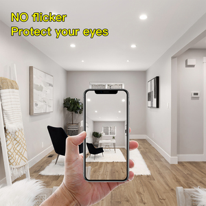 Panel LED Redondo Empotrable de 7W 6500K Ultra Delgado de Aluminio de 4 Pulgadas para Sala de Estar, Dormitorio, Oficina, Cocina - Product Image 5