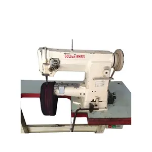 Multi-function Golden Wheel CS-8243 Thick Material Cylinder-Bed Interlock Sewing Machine for Sofa leather bag