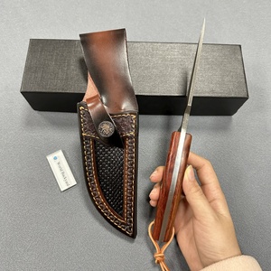 Tlzr01 ngoài trời đầy đủ tang bowie cố định lưỡi săn dao không trượt tốt kẹp gỗ xử lý sinh tồn tự vệ dao - Product Image 5