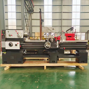 C6163 Nhiệm Vụ Nặng Nề Ngang Máy Tiện Phổ Máy Cho Cắt Kim Loại 220V Chuyển Trung Tâm - Product Image 2