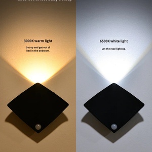 ไฟติดผนังแบบเซ็นเซอร์ 60 ลูเมน ชาร์จผ่าน USB พร้อมระบบตรวจจับความเคลื่อนไหว สำหรับใช้ภายในอาคาร - Product Image 3