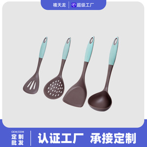 Silicone Spatula Non Stick High Temperature Resistant Kitchen Utensil Stir Fry Spoon Cooking Tool - Product Image 3