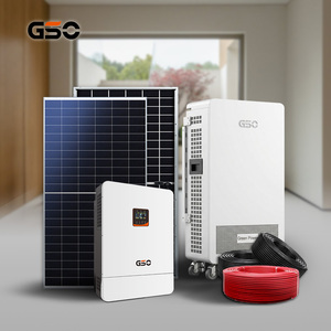 Kit Pannelli Solari per Tutta la Casa, Sistema Solare 1KW 2KW 3KW Off-Grid, Sistema Solare Domestico 5KW con Batteria al Litio - Product Image 1