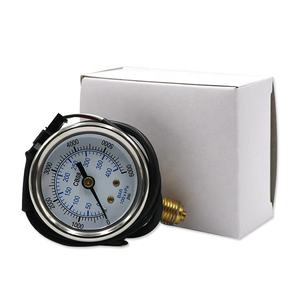 2 Polegada 50MM Preto Seel caso Latão Interno Cng <span class=keywords><strong>lpg</strong></span> Manômetro Manômetro De Medidor De Pressão De Gás para Kits De Conversão - Product Image 5