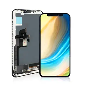 Original mobile cell phone lcd for iphone xs max x xr 11 12 pro oled touch screen display digitizer assembly replacement
