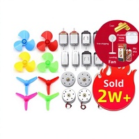 Kit de moteur CC à couple élevé 280/370/R300C pour l'éducation STEM et les projets d'art cinétique - Ensemble de moteurs multi-tension 3V-12V pour micro