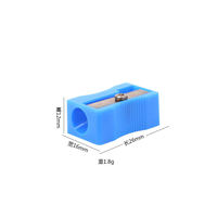 Taille-crayon en plastique de haute qualité en vrac pour les étudiants, les professionnels et l'utilisation au bureau - Vente en gros