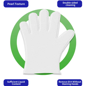 Gants de nettoyage pour animaux de compagnie Petop Luxury, sans eau, pour chiens et chats, hypoallergéniques, sans rinçage, lingettes de toilettage, acrylique, eau pure RO, outil de massage, 6 - Product Image 5