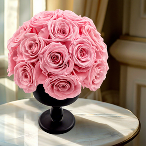 Idées de nouveaux produits 2026 - Rose éternelle personnalisée pour la Saint-Valentin, <span class=keywords><strong>cadeau</strong></span> pour la fête <span class=keywords><strong>des</strong></span> mères, fleur immortelle, rose préservée dans une boîte en marbre - Product Image 3