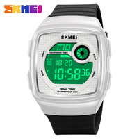 Nuevo Reloj Digital Cuadrado para Hombre Relogio SKMEI 2208 de Alta Calidad, Reloj Deportivo Multifunción con Alarma para Jóvenes