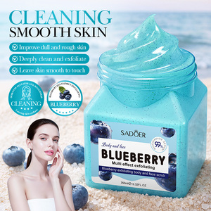 Exfoliante Corporal SADOER OEM, Crema Exfoliante de Azúcar Blanqueadora Natural, Exfoliante Corporal de Hierbas para el Cuidado de la Piel, Exfoliante Corporal de Sal Marina - Product Image 4