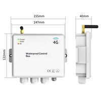 Boîtier de contrôle sans fil pour serre, module d'acquisition de données, boîtier de contrôleur de passerelle IoT (Modèle Lora-1600) Moule standard