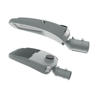 Lampadaire LED DLC ETL étanche IP65 50W 90W 120W 160W 200 Watt lampadaire LED vente chaude pour l'extérieur avec capteur 220V