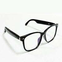Lunettes audio anti-lumière bleue IPX4 avec contrôle tactile et son directionnel, haut-parleur TWS sans fil 5.3