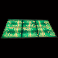 Tapis de danse LED interactif 3D à fusion liquide, couleur personnalisée, activé par le poids, pour usage routier et en jardin, indice de protection IP67, antidérapant