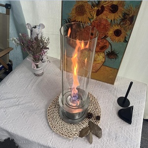 Ur-health <span class=keywords><strong>Tornado</strong></span> 120mm 90mm Chimenea de mesa en negro Venta caliente <span class=keywords><strong>Tornado</strong></span> Flame Alcohol Chimenea - Product Image 1