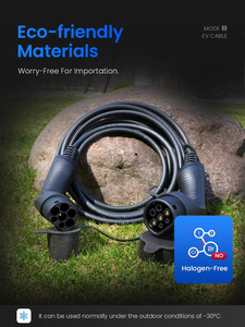 Nuevo Cable de Carga para Vehículos Eléctricos de Alta Potencia 32A 22kW, Personalizado en TPU de 5 Metros, Cargador Rápido, Duradero, Antienvejecimiento, Daoyu OEM - Product Image 3
