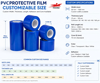 Film de protection électronique en PVC souple et brillant YIHONG pour surfaces d'ordinateurs et de téléphones mobiles, film de protection en PVC