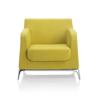 Zeitgenössisches Günstiges Holzsofa-Set Dreisitzer Stoff Modulares Smart-Design Sofa für Zuhause Büro Apartment Hotel