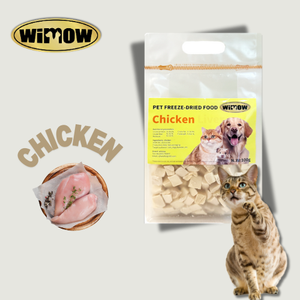 Womow 2025 החטיפים המיובשים לחיות מחמד בהקפאה מזון מיובש בהקפאה מזון שלם חתול וכלב סיטוני - Product Image 4