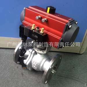 Válvula de Bola Neumática de Acero Inoxidable, Operación Manual, a Prueba de Explosiones, Normalmente Cerrada y Abierta - Product Image 5