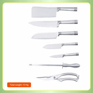 Juego de Cuchillos de Cocina King <span class=keywords><strong>Gary</strong></span> Personalizado por el Fabricante Chino HSK con Mango Hueco Clásico - Product Image 3