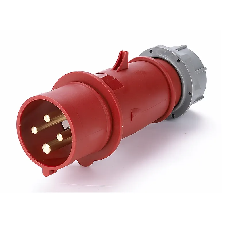 Male und Female Waterproof Industrial Plug Socket 380v 32a IP44 Electrical 4 Pin Standard Grounding 16A 32A 63A 200V-250V CN;FUJ