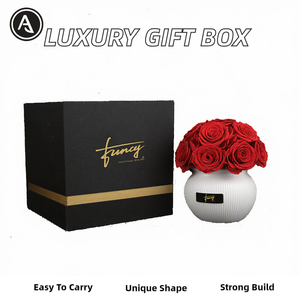 Composizione Personalizzata a Forma di Fungo con Rosa Eterna Preservata <span class=keywords><strong>in</strong></span> <span class=keywords><strong>Vaso</strong></span> per Decorazione Casa - Product Image 6