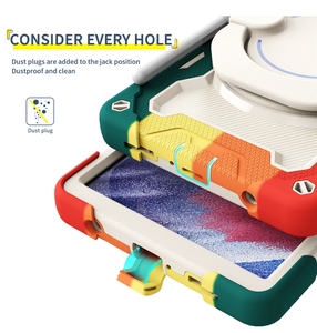 Custodia robusta per <span class=keywords><strong>Samsung</strong></span> Galaxy <span class=keywords><strong>A7</strong></span> <span class=keywords><strong>Lite</strong></span> 8.7 "T220/T225 silicone <span class=keywords><strong>Tablet</strong></span> armatura custodia antiurto - Product Image 4
