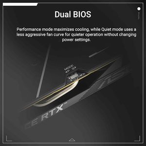 Tarjeta Gráfica Dual GeForce RTX 5050 8GB GDDR6 OC Edition (PCIe 5.0, GDDR6, DLSS 4, 2.1b, DisplayPort de 2 Ranuras, Diseño de Ventilador Axial-tech, 0dB Dual - Product Image 4