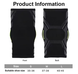 Manchon de soutien de cheville respirant et élastique en tricot 3D, haute qualité, protection sportive anti-entorse, <span class=keywords><strong>compression</strong></span> - Product Image 6