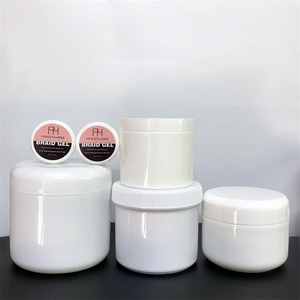 Marque privée 250g tresse conditionnement brillant cheveux Gel confiture tenue supplémentaire tresse Loc et torsion Gel tressage pour cheveux 4C - Product Image 2