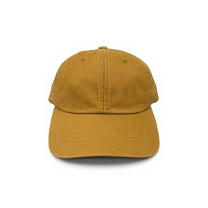 Custom Logo 2D Embroidery Unstructured Cotton Soft Wash Baseball Cap Made in Vietnam Factory Vintage Classic Sporty Streetwear - Product Image 1