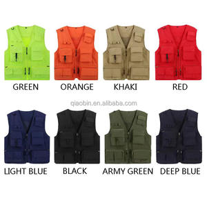 سترة أمان رجالية متعددة الوظائف للصيف في الهواء الطلق، مصنوعة من البوليستر، مقاومة للماء وسريعة الجفاف، متوافقة مع معايير ANSI الفئة 2، مناسبة للنزهات والعمل - Product Image 6