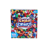 Ensemble de 450 blocs de construction STEM, briques créatives, jouet éducatif de construction DIY, compatible avec les grandes marques, pour enfants